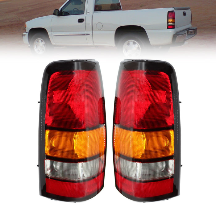 DURAFORCE 2004-2006 GMC Sierra 1500-3500 Rear Tail Lights Left & Right Truck Set