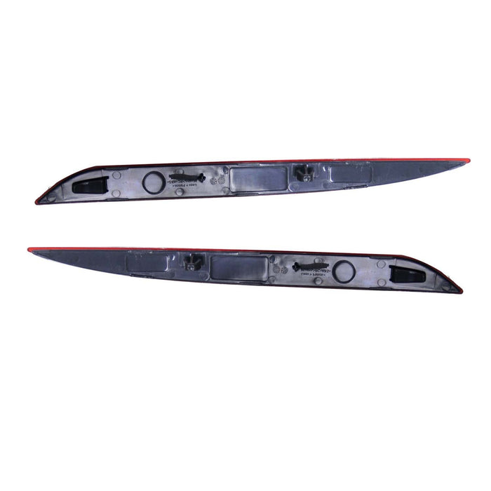 DURAFORCE 2020-22 Tesla Model Y Red Rear Bumper Reflector Marker Left & Right Pair