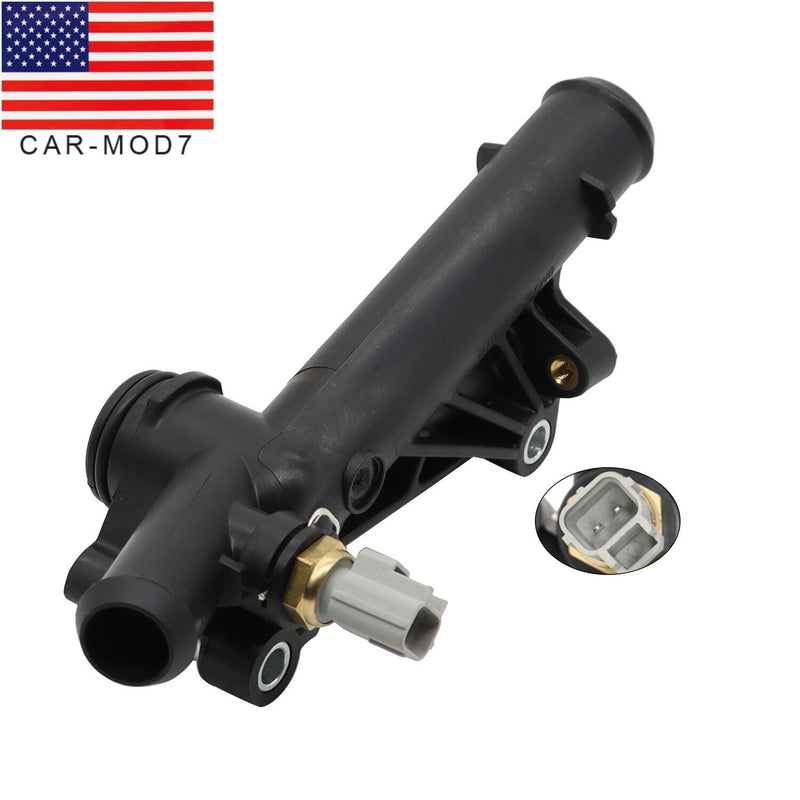 DURAFORCE RH-225 Engine Coolant Water Outlet with Sensor for Ford Fiesta Escape