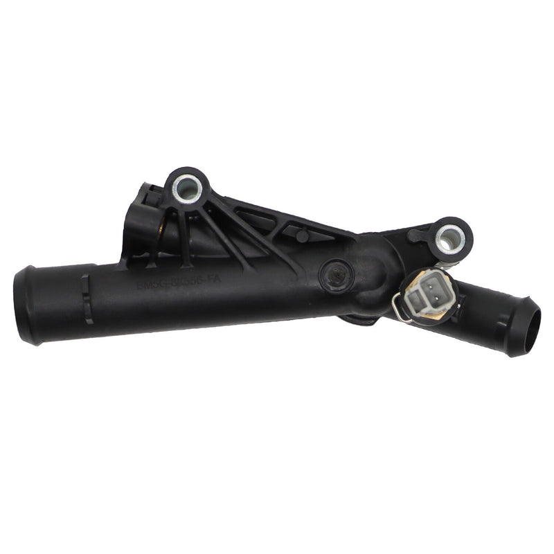 DURAFORCE RH-225 Engine Coolant Water Outlet with Sensor for Ford Fiesta Escape