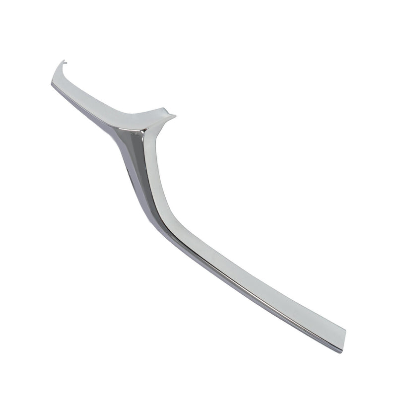 DURAFORCE Chrome Right Front Bumper Molding Upper Grille Trim for Mazda CX-30 2020-23