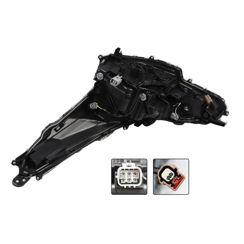 DURAFORCE Right Headlight Assembly Passenger Side 2019-2022 Toyota Prius TO2502280