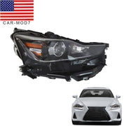 DURAFORCE Right Passenger LED Headlight 81145-53810 for 2017-2020 Lexus IS300 IS350