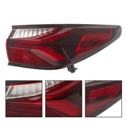 DURAFORCE Right Rear LED Tail Light Brake Lamp for 2019-2022 Chevy Blazer Outer Side