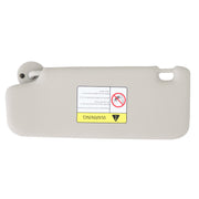 DURAFORCE Right Passenger RH Sun Visor Gray for Chevrolet Sonic 2012-22 & Spark 2011-22
