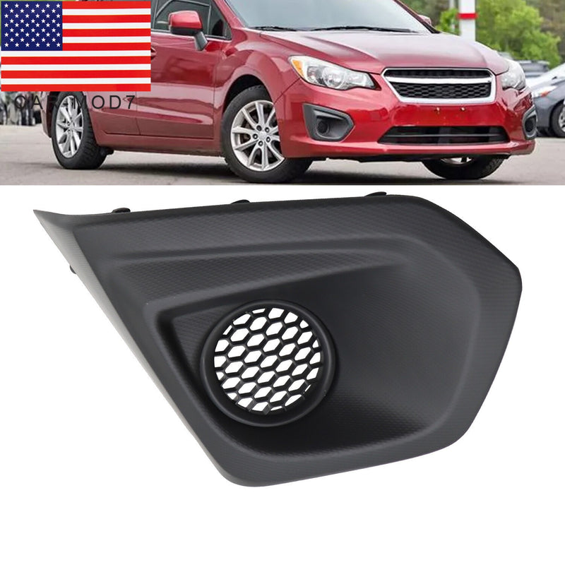 DURAFORCE Right Passenger Fog Light Cover Bezel Black Subaru Impreza 2012-2014