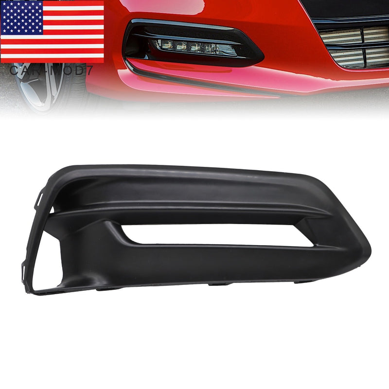 DURAFORCE Right Passenger Fog Light Bezel Cover for 2018-2020 Honda Accord Sedan
