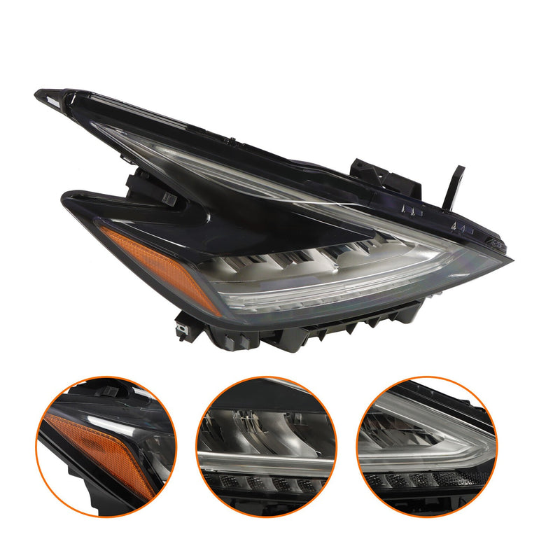 DURAFORCE Right LED Headlight Passenger Side for Nissan Murano 2019-2021 260109UF0D