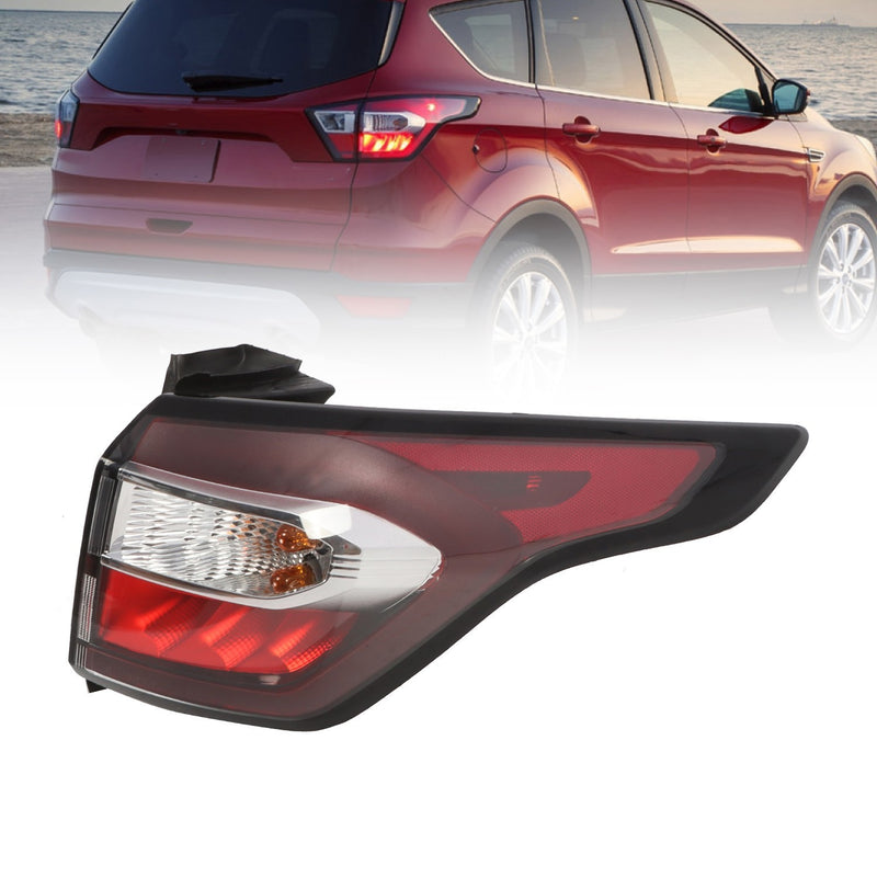 DURAFORCE Right Passenger Tail Light Brake Lamp for 2017-2019 Ford Escape Kuga