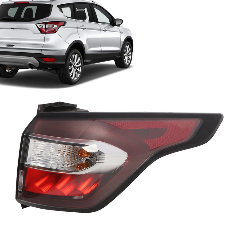 DURAFORCE Right Passenger Tail Light Brake Lamp for 2017-2019 Ford Escape Kuga