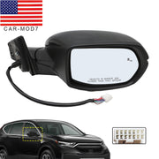 DURAFORCE Right Side Power Folding Heated Blind Spot Mirror for Honda CR-V 2017-2022