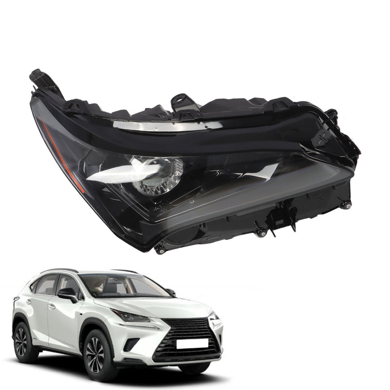 DURAFORCE Right Side LED Headlight for 2018-2021 Lexus NX300 NX300h Headlamp