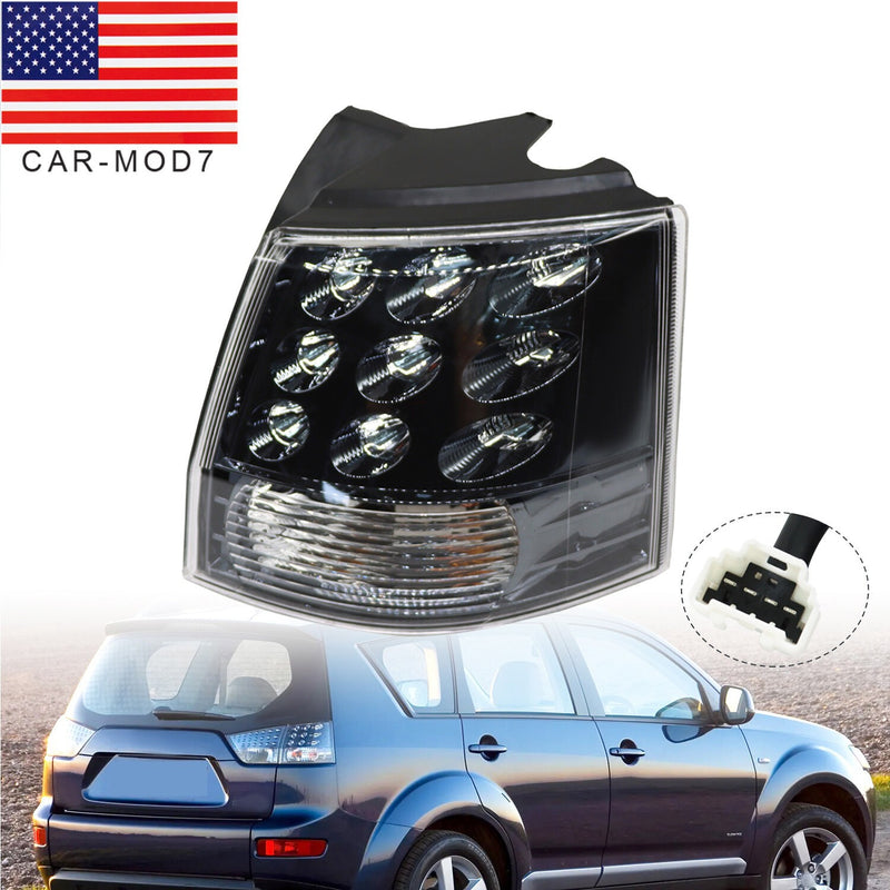 DURAFORCE Right Side Tail Light for Mitsubishi Outlander EX 2007-2013 Outer Brake Lamp