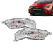 DURAFORCE 2015-2017 Toyota Camry LE SE Fog Lights Bumper Lamps w/Bulbs Left & Right Side