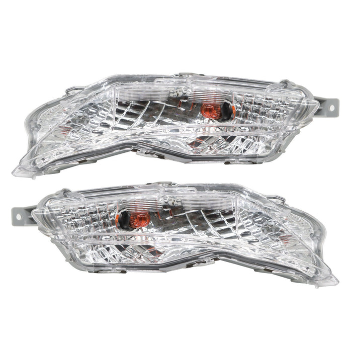 DURAFORCE 2015-2017 Toyota Camry LE SE Fog Lights Bumper Lamps w/Bulbs Left & Right Side