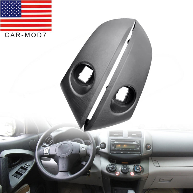 DURAFORCE Set of 2 Center Instrument Cluster Trim Panels for 2006-2012 Toyota RAV4