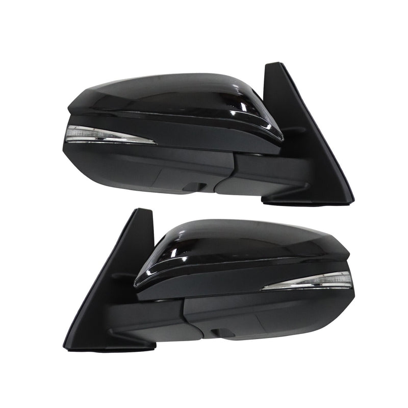 DURAFORCE Set of 2 Heated Power Mirrors Paint-to-Match for 2014-2018 Toyota 4Runner