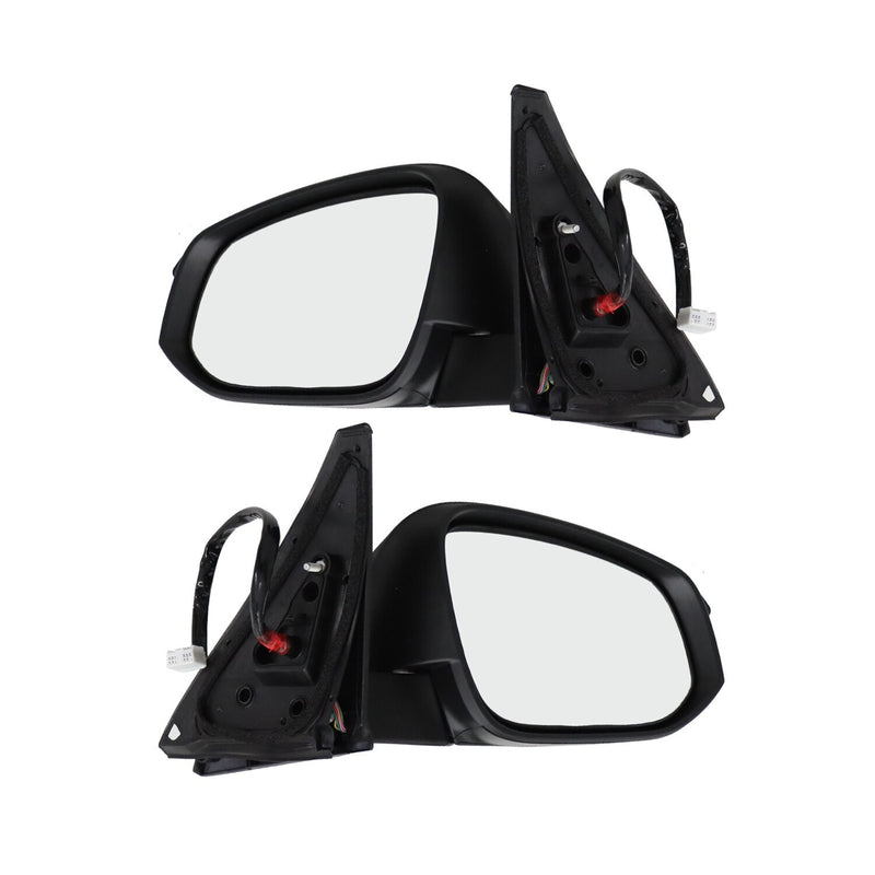DURAFORCE Set of 2 Heated Power Mirrors Paint-to-Match for 2014-2018 Toyota 4Runner
