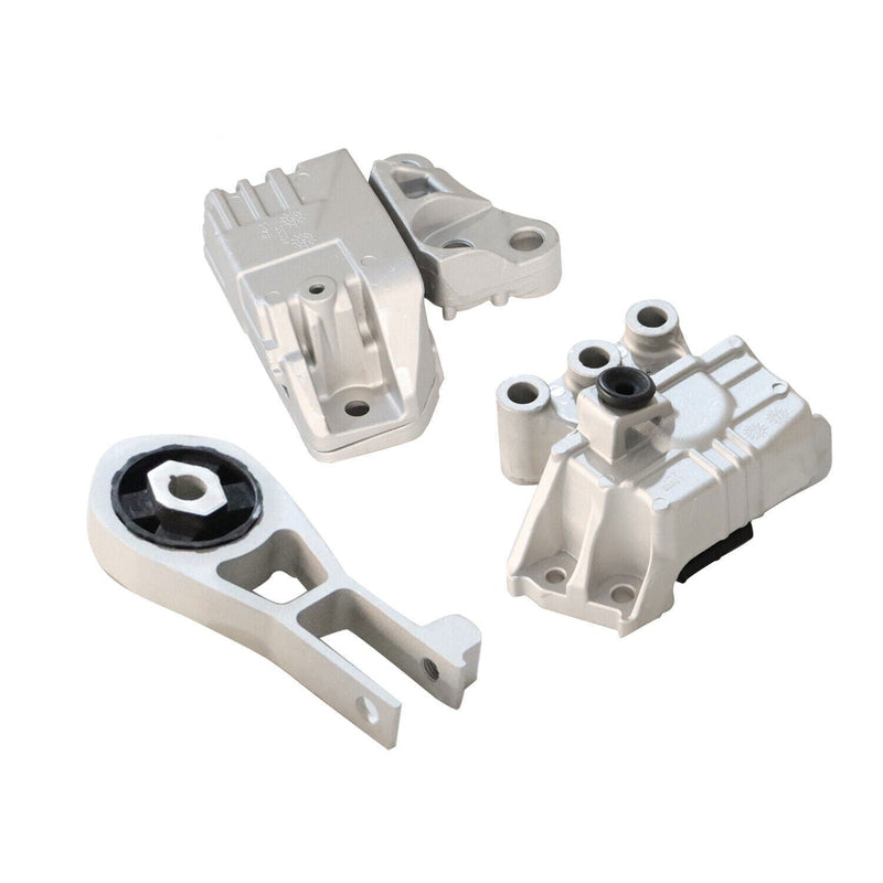 DURAFORCE Set of 3 Motor Mounts for Ram ProMaster City 2.4L 2016-2022 A/T
