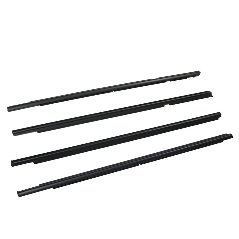DURAFORCE Set of 4 Door Belt Moldings for Mitsubishi Lancer 2008-2017 Window Belt Line