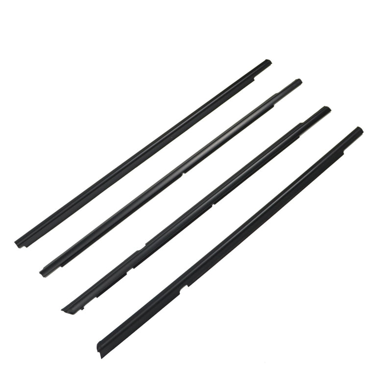 DURAFORCE Set of 4 Door Belt Moldings for Mitsubishi Lancer 2008-2017 Window Belt Line