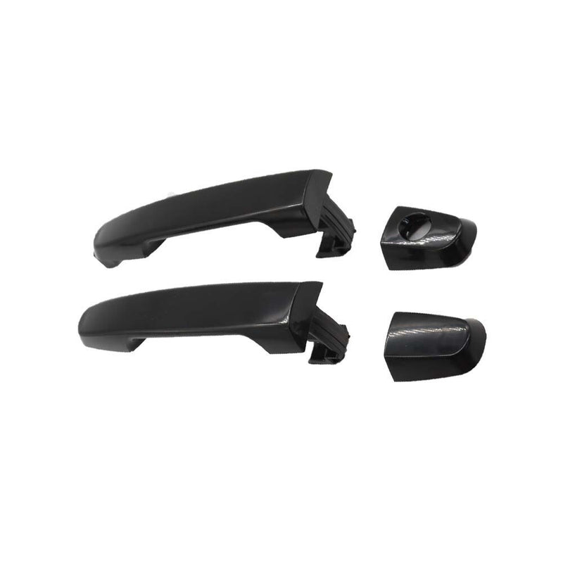 DURAFORCE Set of 4 Exterior Door Handles Front & Rear for 03-08 Toyota Corolla Matrix