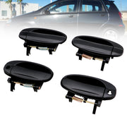 DURAFORCE Set of 4 Exterior Door Handles Front & Rear Left Right for Chevy Aveo Aveo5 New