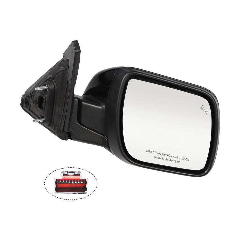 DURAFORCE Ford Explorer 2016-19 Passenger Side Mirror with Blind Spot & Puddle Lamp RH