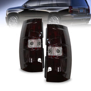 DURAFORCE 2007-2014 Chevy Suburban Tahoe Smoke Tail Lights Left & Right Brake Lamps