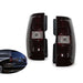 DURAFORCE 2007-2014 Chevy Suburban Tahoe Smoke Tail Lights Left & Right Brake Lamps