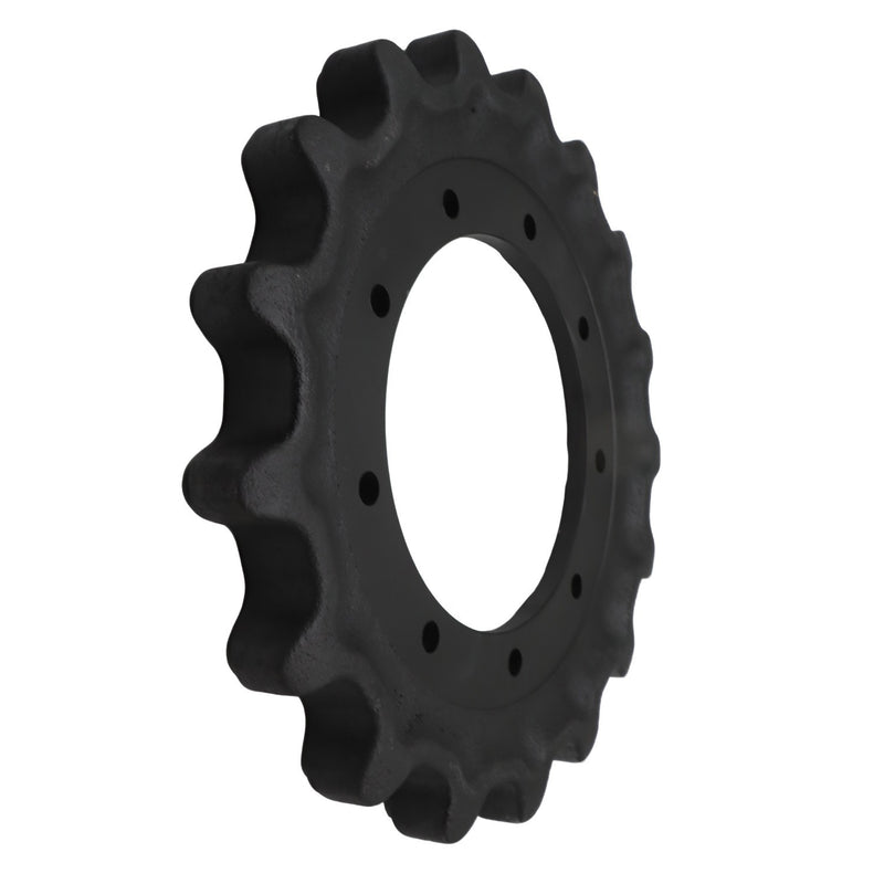 DURAFORCE Sprocket V0611-21112 for Kubota SVL90 SVL95 9 Holes 17 Teeth Replacement Part