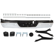 DURAFORCE Chrome Rear Step Bumper Face Bar for 2013-2018 Ram 2500 & 3500