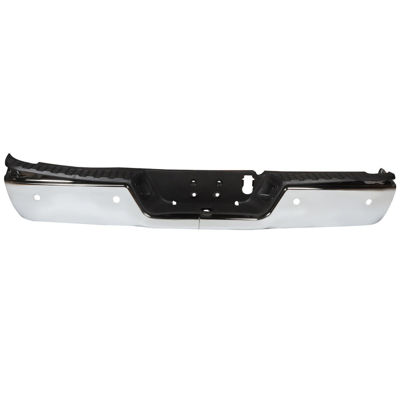 DURAFORCE Chrome Rear Step Bumper Face Bar for 2013-2018 Ram 2500 & 3500