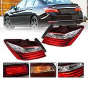 DURAFORCE 2016-2017 Honda Accord Tail Light Set Outer Driver & Passenger Side 2pcs