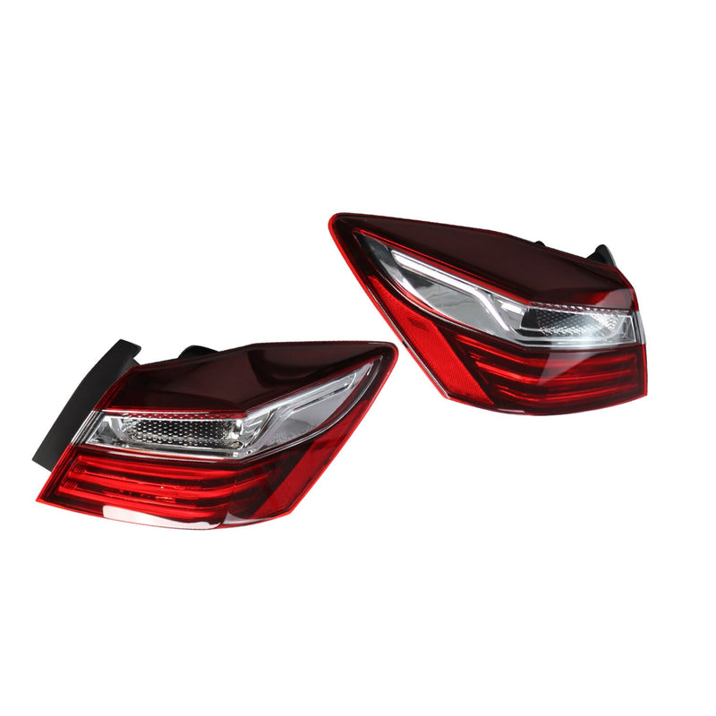 DURAFORCE 2016-2017 Honda Accord Tail Light Set Outer Driver & Passenger Side 2pcs