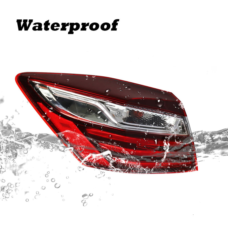 DURAFORCE 2016-2017 Honda Accord Tail Light Set Outer Driver & Passenger Side 2pcs