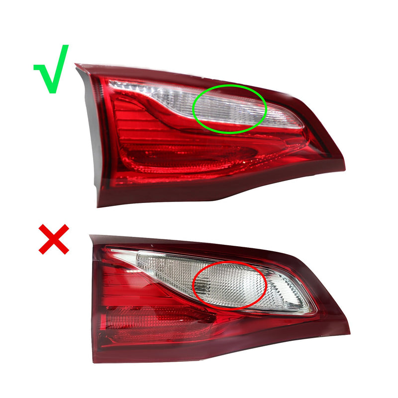 DURAFORCE Chevy Equinox 2018-2020 Left Inner Rear Tail Light Taillamp Driver Side