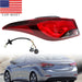 DURAFORCE 2014-2016 Hyundai Elantra Left Outer Halogen Tail Light Lamp Driver Side