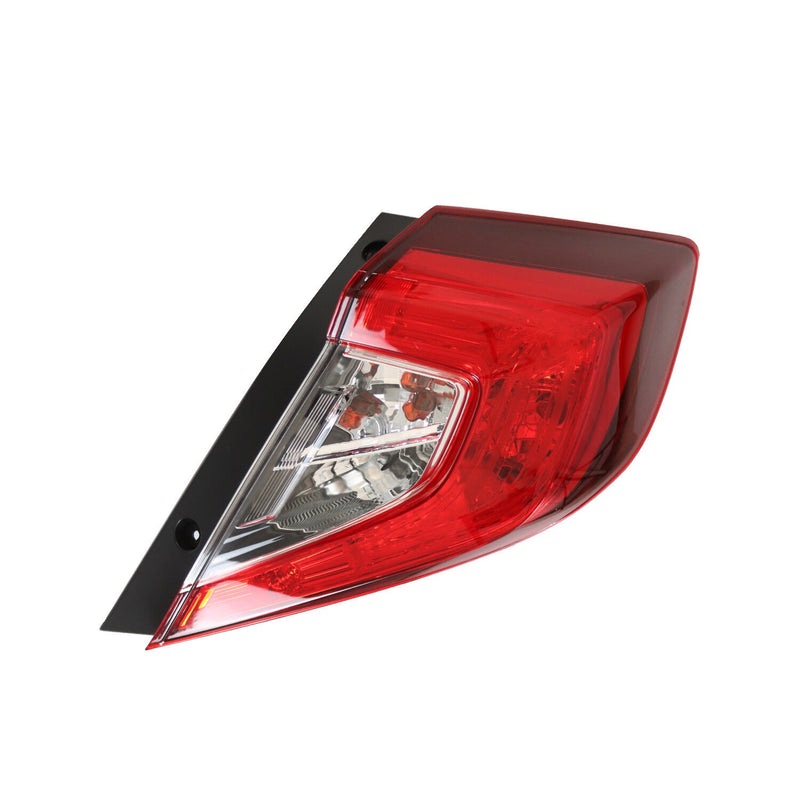 DURAFORCE 2016-2018 Honda Civic Tail Light w/Bulbs Left & Right Outer Taillamp