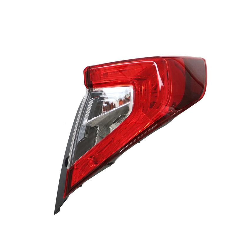 DURAFORCE 2016-2018 Honda Civic Tail Light w/Bulbs Left & Right Outer Taillamp