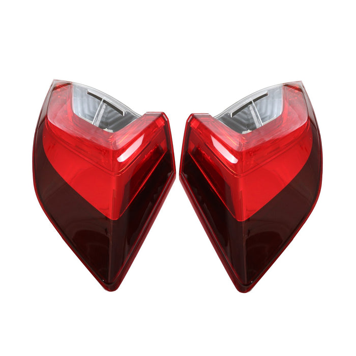 DURAFORCE 2016-2018 Honda Civic Tail Light w/Bulbs Left & Right Outer Taillamp