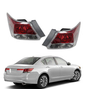 DURAFORCE Brake Tail Lights Assembly for 08-12 Honda Accord Sedan Driver & Passenger