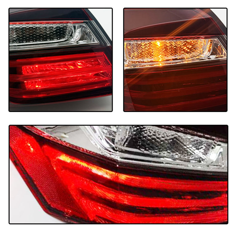 DURAFORCE 2016-2017 Honda Accord Left & Right Inner Outer Brake Tail Lights Set