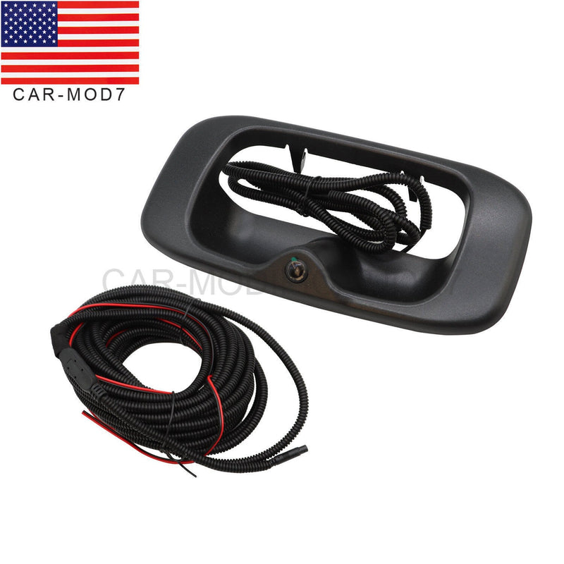 DURAFORCE Tailgate Handle Backup Camera w/Wire for 1999-2007 Chevy Silverado GMC Sierra
