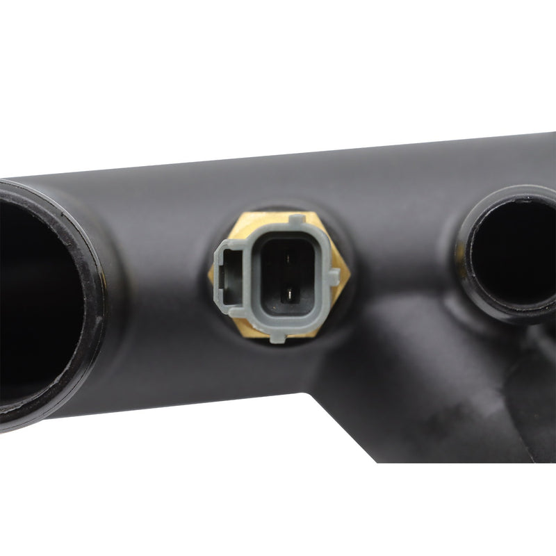 DURAFORCE Thermostat Cover w/Sensor Outlet Pipe for Jaguar Vanden Plas XJ8 XK8 1997-2003