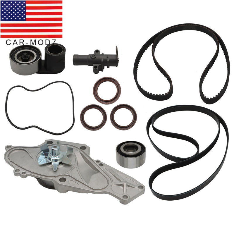 DURAFORCE Timing Belt Water Pump Kit for Honda Odyssey Pilot Acura MDX RL TL 3.5L J35A