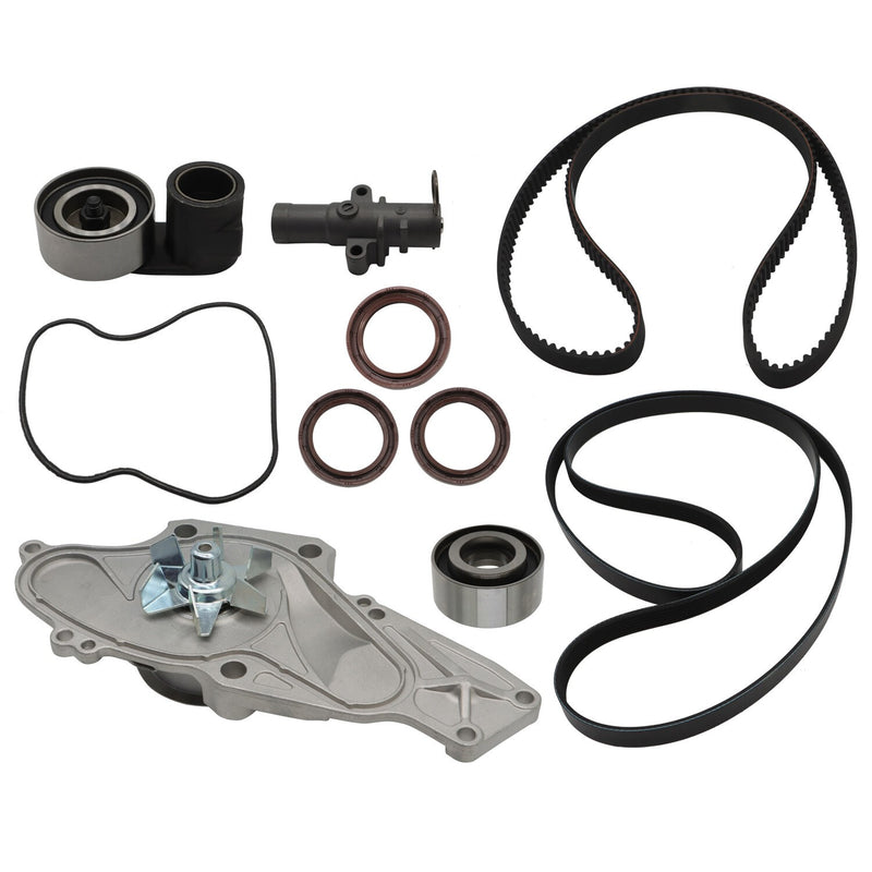DURAFORCE Timing Belt Water Pump Kit for Honda Odyssey Pilot Acura MDX RL TL 3.5L J35A