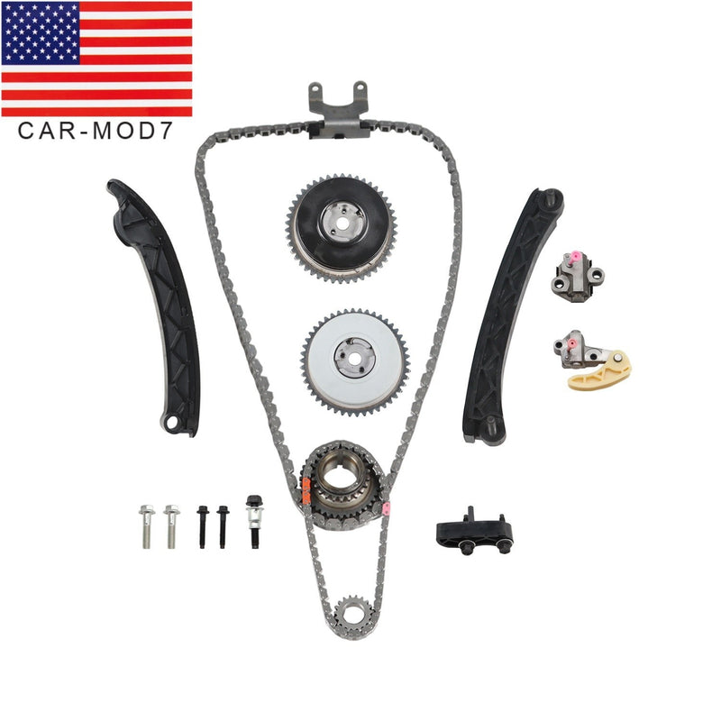 DURAFORCE Timing Chain Kit with Sprocket for 13-17 Cadillac Chevy GMC 2.0L 2.5L