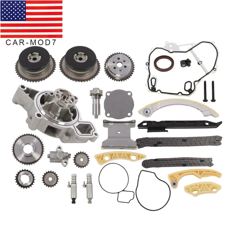 DURAFORCE Timing Chain Kit & Water Pump for GM Terrain Chevy Equinox 2.2L 2.4L