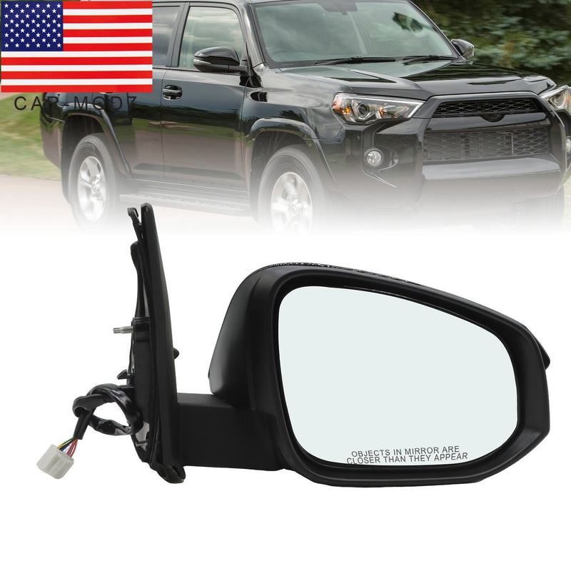 DURAFORCE Passenger Side Mirror for 2014-2021 Toyota 4Runner TO1321312 Replacement
